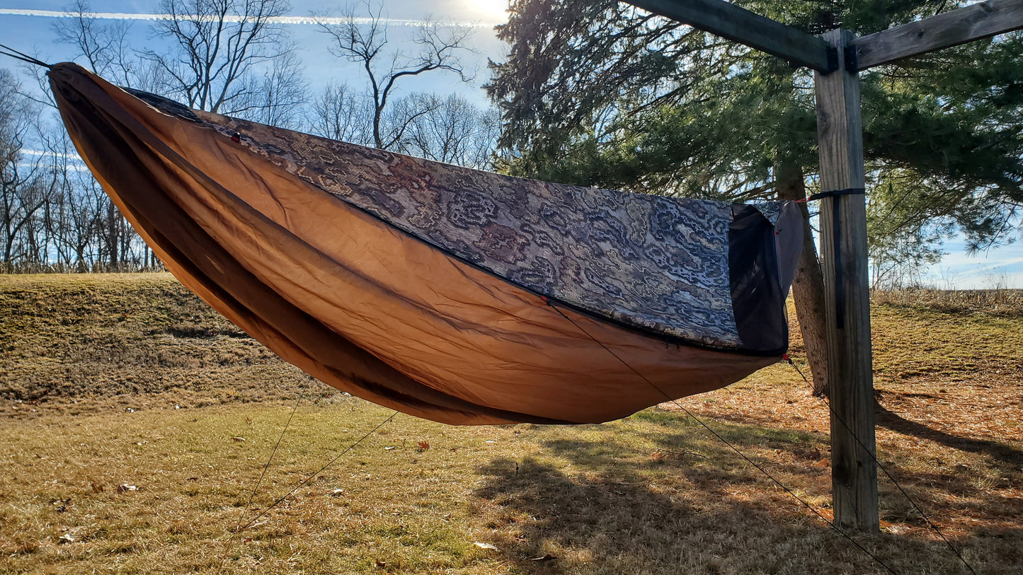 Custom camo hexcam camping hammock best