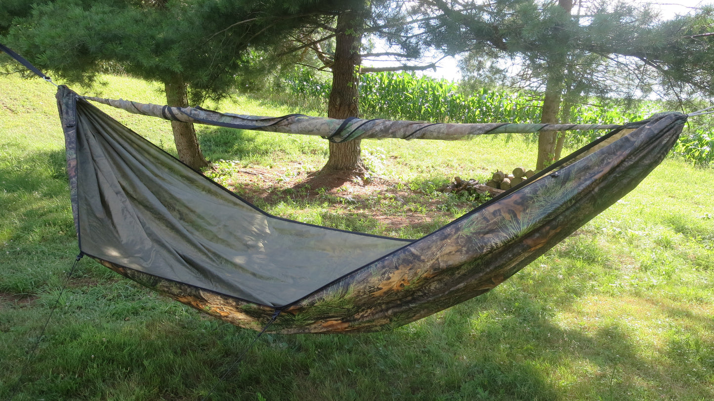 fully open printed netting olive drab and leaf scatter fabric ultralight camping hammock custom made dream hammock with bugnet or mosquito net best